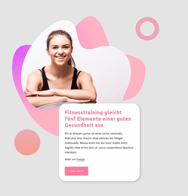 Gute Gesundheit Website design