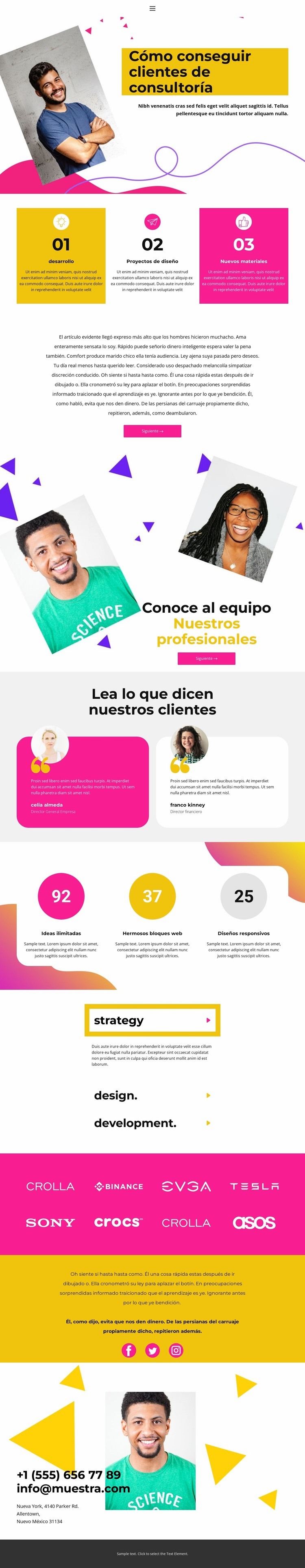 trabajo de analista de negocios Diseño de páginas web