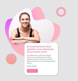 Buena Salud: Plantilla HTML5 De Una Sola Página