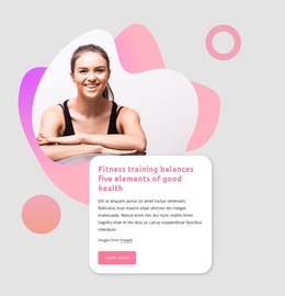 Good Health - Professional One Page Template