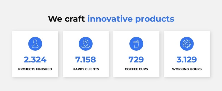 Innovative products CSS Template