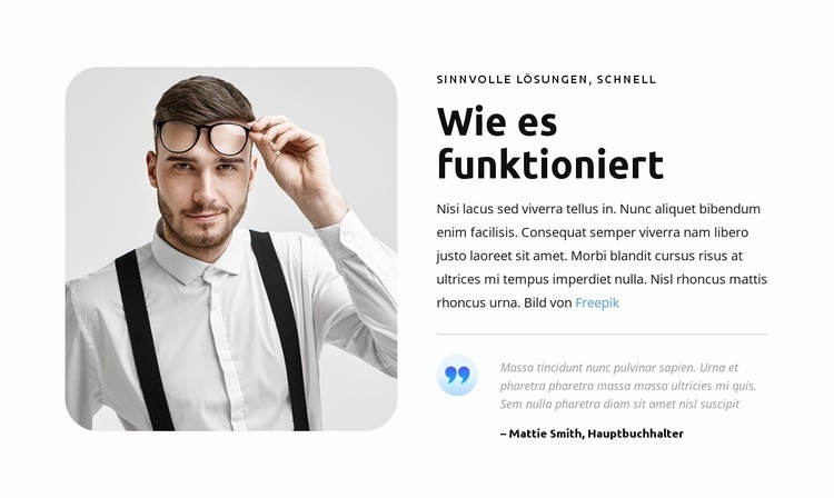 Corporate-Design Website-Modell