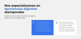 Apariencia Digital: Maqueta De Sitio Web Sencilla