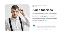 Página De Inicio Del Sitio Web Para Diseño Corporativo