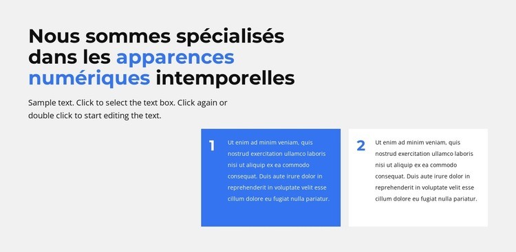 Apparence numérique Conception de site Web