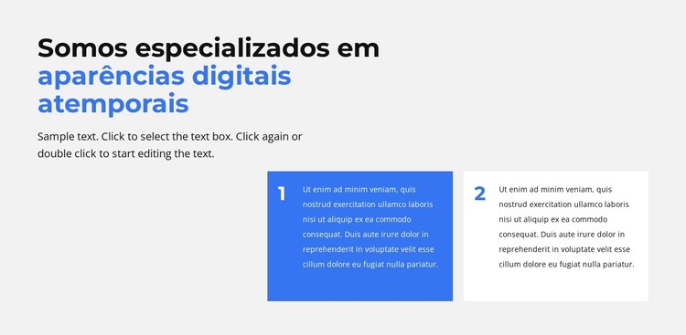 Aparência digital Template CSS