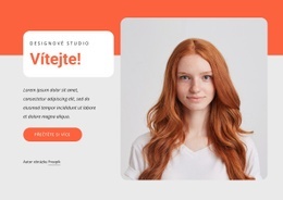 Vítejte V Designovém Studiu HTML Šablona