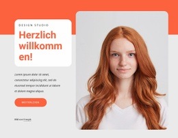 Willkommen Im Designstudio – Gebrauchsfertige HTML5-Vorlage