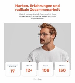 Exklusive Landingpage Für Gestaltung Von Markenerlebnissen
