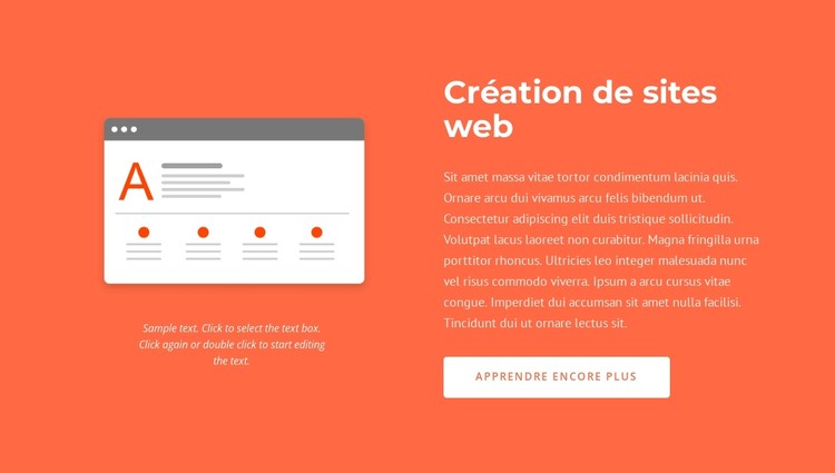 Design numérique et studio de production Modèle CSS