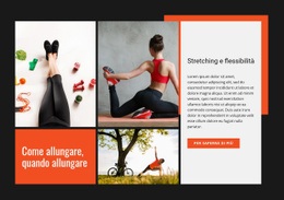 Stretching E Flessibilità - HTML Template Builder