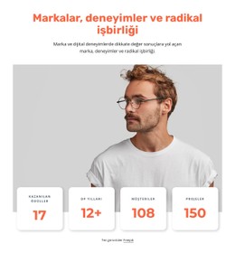 Marka Deneyimi Tasarımı Için Sayfa Web Sitesi