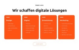 Mehrzweck-Website-Design Für Wir Gestalten Beeindruckende Websites