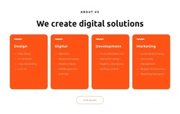 The Best HTML5 Template For We Design Stunning Websites