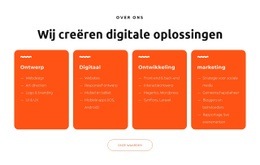 De Beste HTML5-Sjabloon Voor Wij Ontwerpen Schitterende Websites