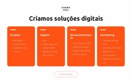 Maquete De Site Multifuncional Para Criamos Sites Incríveis