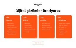 Çarpıcı Web Siteleri Tasarlıyoruz Için Çok Amaçlı Web Sitesi Modeli