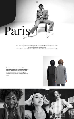 Le Style Parisien - Thème WordPress Polyvalent Créatif