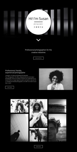 Launch Platform Template For Your Photographer