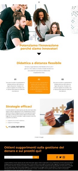 Leader Del Mercato - Generatore Di Siti Web Professionale Personalizzabile