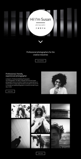 Your Photographer - Ecommerce Landing Page