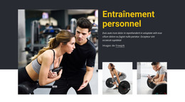 Page HTML Pour Écrasez Tous Vos Objectifs De Fitness