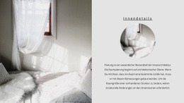 Website-Design Luftiges Interieur Für Jedes Gerät