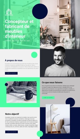 Mobilier D'Intérieur - Create HTML Page Online