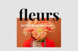 Modèle En Ligne Gratuit Pour Arrangements Floraux