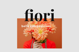 Tema WordPress Multiuso Per Composizioni Floreali