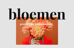 Multifunctioneel WordPress-Thema Voor Bloemstukken