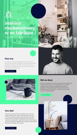 Websiteontwerp Interieur Meubelen Voor Elk Apparaat