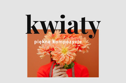 Kompozycja Kwiatowa - Szablon Ładowania Początkowego