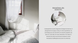 Design De Site Interior Arejado Para Qualquer Dispositivo