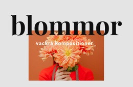 Blomsterarrangemang - Webbdesign För Flera Ändamål