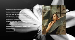 Modèle HTML5 Responsive Pour Thèmes Tropicaux