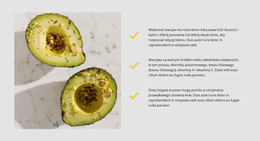 Premium Motyw WordPress Dla Awokado Jest Zdrowe