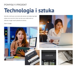 Darmowy CSS Dla Technologia I Sztuka