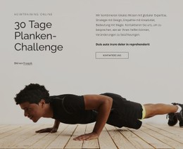 Brett Challenge HTML5- Und CSS3-Vorlage