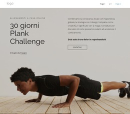 Plank Challenge - Design Reattivo