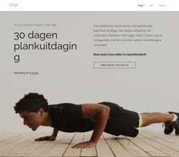 Plank Uitdaging - Responsief Ontwerp