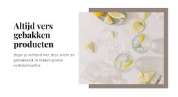 Het Beste Websiteontwerp Voor De Voordelen Van Citroenwater