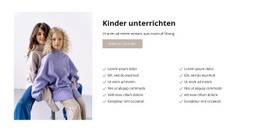 Kinder Unterrichten - Funktionales Design
