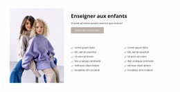 Mise En Page Pour Enseigner Aux Enfants