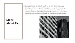 History Of The Company - Html Code