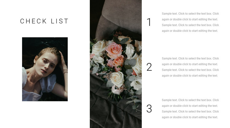 Checklist of fashionable solutions HTML Template
