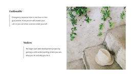 Design Advantages - Modern HTML5 Template