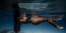 Búvárkodás Kezdőknek - Professzionális Webhelysablon