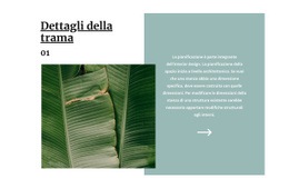 Trama Tropicale - HTML5 Website Builder