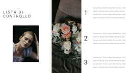 Lista Di Controllo Delle Soluzioni Alla Moda - Modello HTML5 Reattivo
